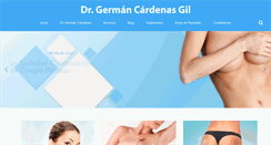 Desktop Screenshot of germancardenasgil.com