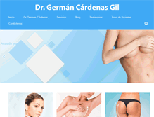 Tablet Screenshot of germancardenasgil.com